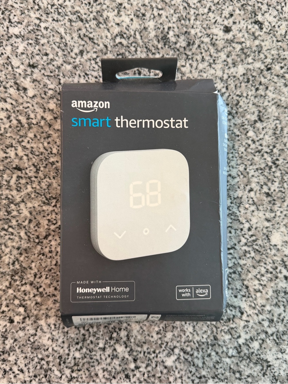 Amazon Smart thermostat white - works with Alexa